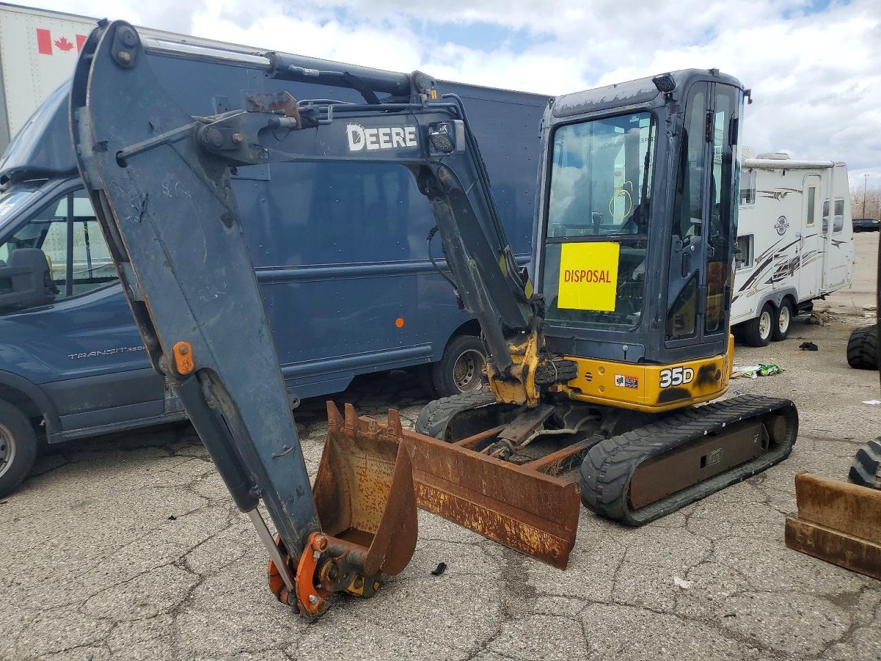 2012 John Deere 35D Mini Excavator