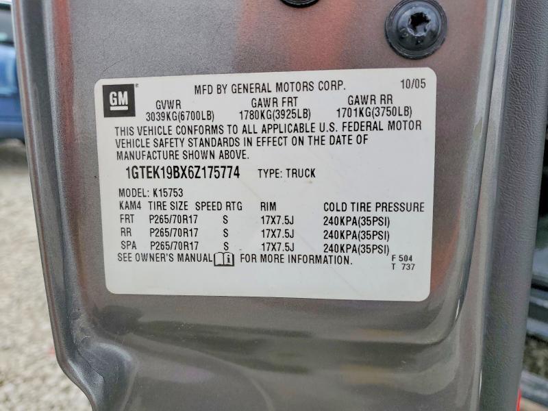 2006 GMC New Sierra K1500