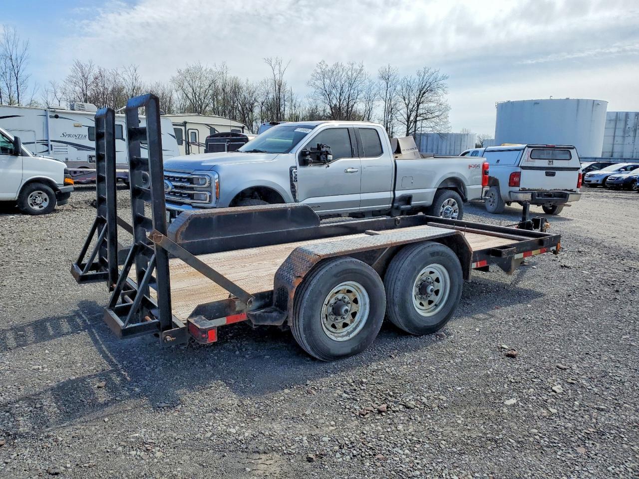 2019 Sure Trac ST8014AE-140 Equipment Trailer