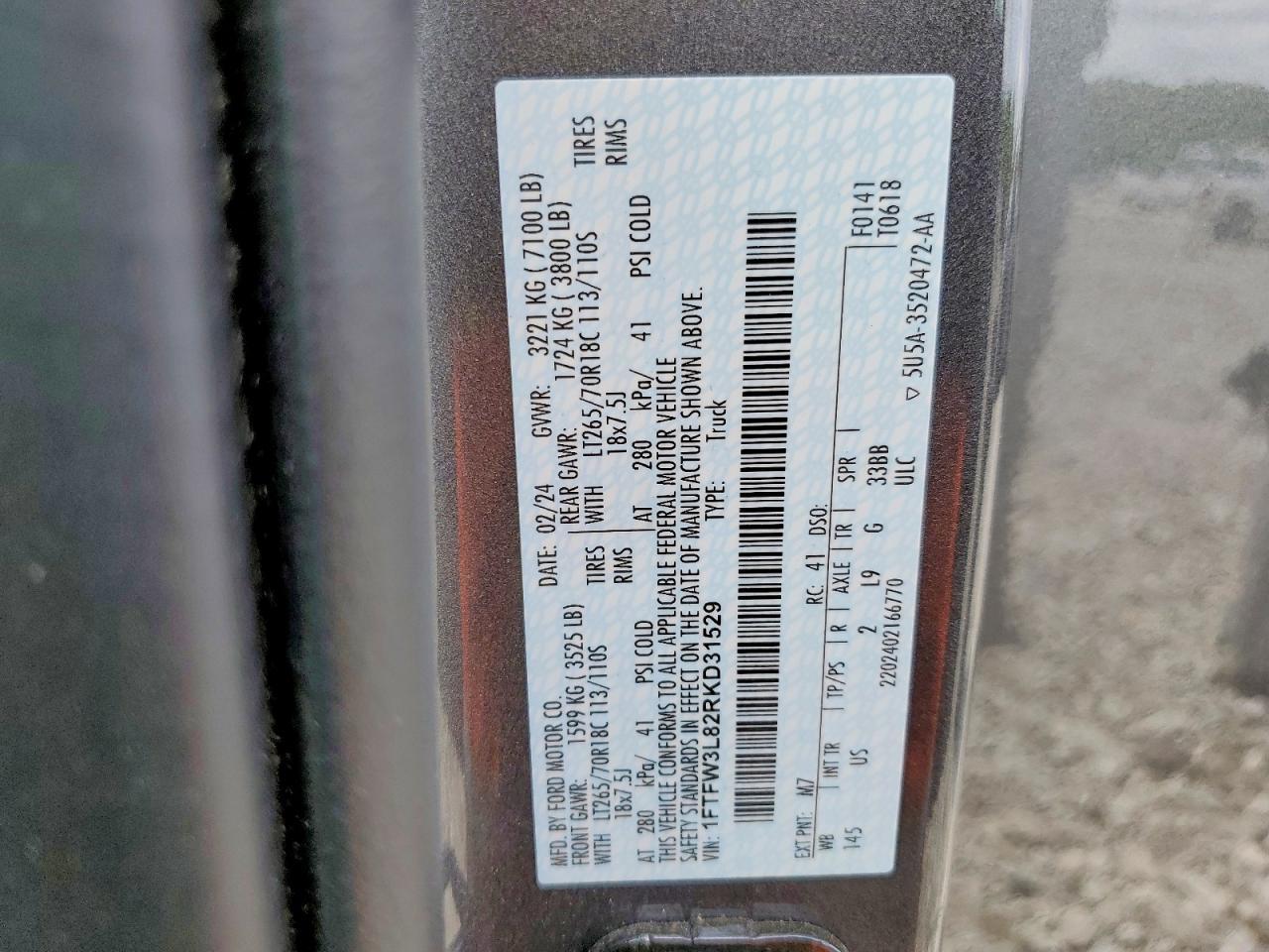 2024 Ford F150 XLT