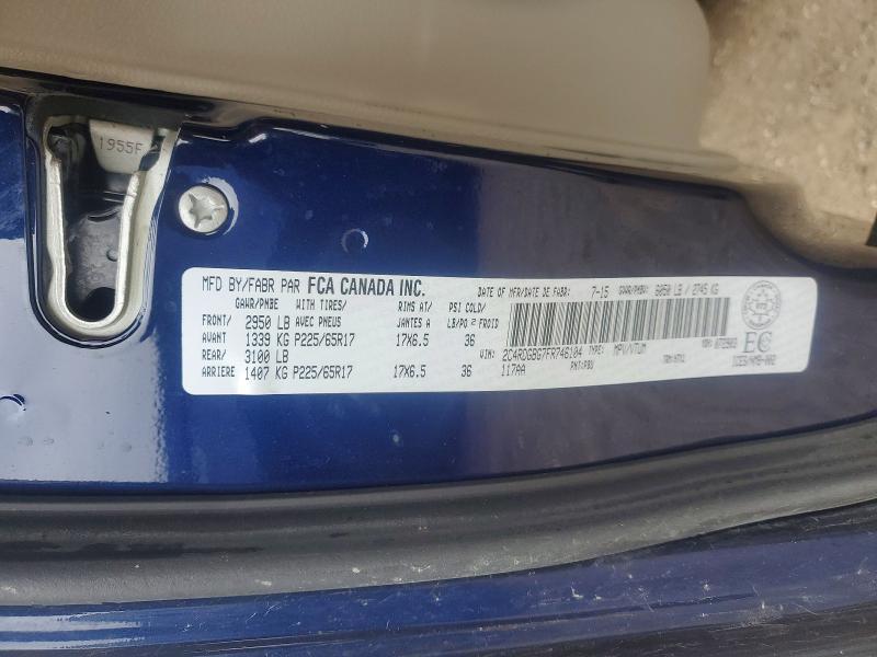 2015 Dodge Caravan se