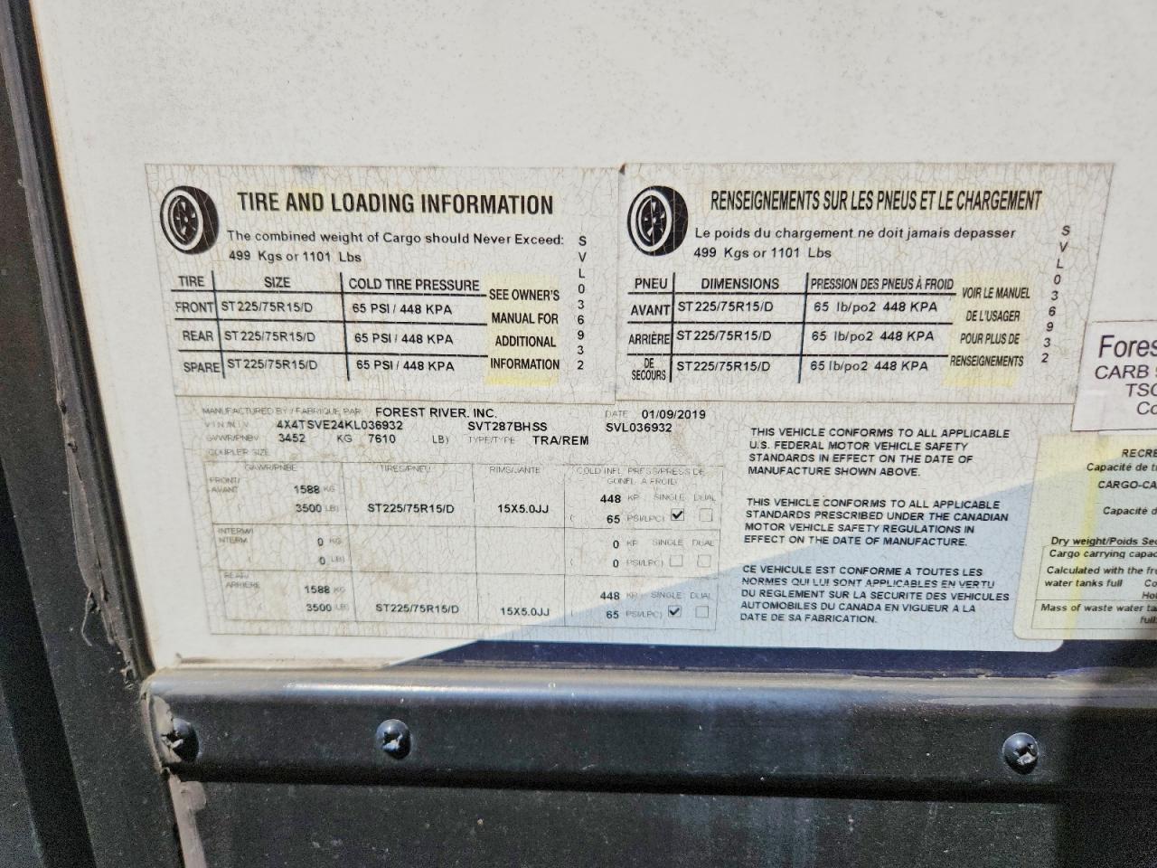 2019 Foresriver 2019 Forest River Surveyor Camper