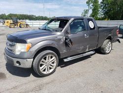 Salvage cars for sale from Copart Dunn, NC: 2013 Ford F150 Super Cab