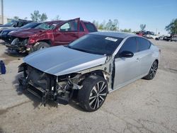 Nissan Altima sr salvage cars for sale: 2021 Nissan Altima SR