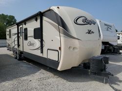 Salvage cars for sale from Copart Des Moines, IA: 2017 Cougar Travel Trailer