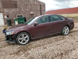 Volkswagen salvage cars for sale: 2012 Volkswagen Passat SE