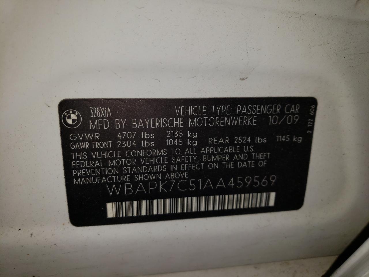 2010 BMW 328 xi