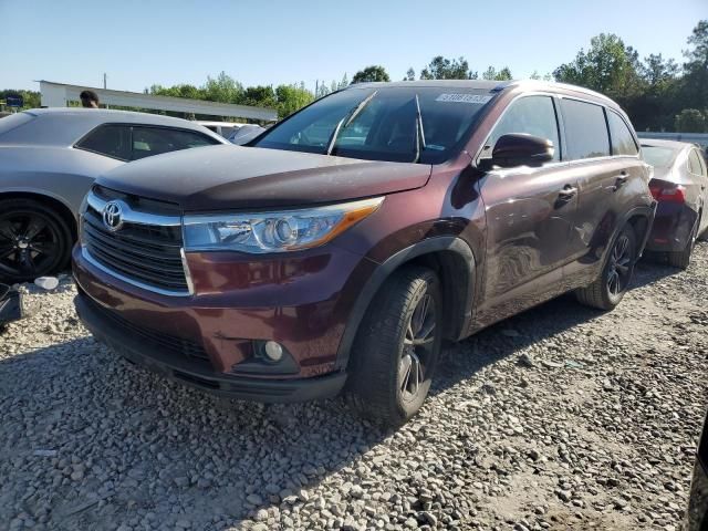 2016 Toyota Highlander XLE