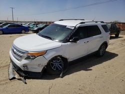 Ford Explorer salvage cars for sale: 2015 Ford Explorer XLT