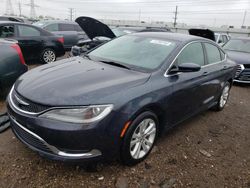 Salvage cars for sale from Copart Dyer, IN: 2017 Chrysler 200 Limited