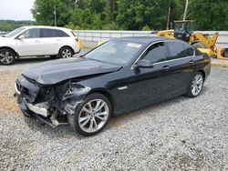 Vehiculos salvage en venta de Copart Concord, NC: 2016 BMW 535 I
