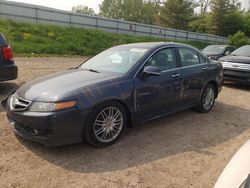 Salvage cars for sale from Copart Davison, MI: 2006 Acura TSX