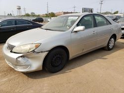 Toyota Camry salvage cars for sale: 2005 Toyota Camry LE