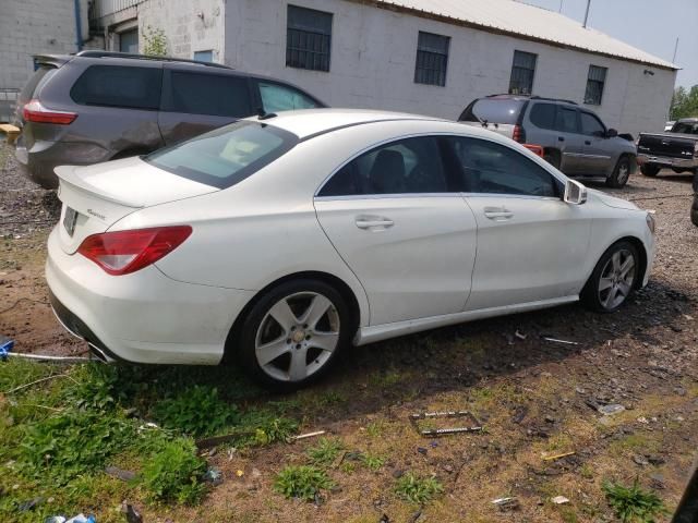 2015 Mercedes-Benz CLA 250 4matic