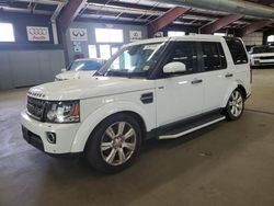 Land Rover LR4 salvage cars for sale: 2016 Land Rover LR4 HSE