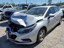 Chevrolet Vehiculos salvage en venta: 2017 Chevrolet Cruze LT