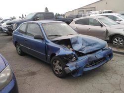 Hyundai Accent Vehiculos salvage en venta: 2002 Hyundai Accent GS