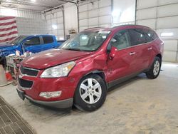 Salvage cars for sale from Copart Columbia, MO: 2012 Chevrolet Traverse LT