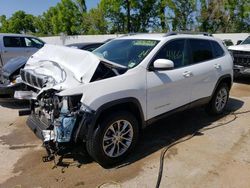 Salvage cars for sale from Copart Littleton, CO: 2019 Jeep Cherokee Latitude Plus