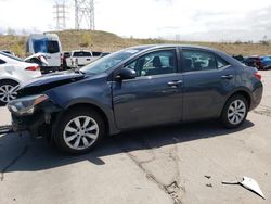 2016 Toyota Corolla L en venta en Littleton, CO