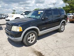 Salvage cars for sale from Copart Lexington, KY: 2002 Ford Explorer XLT
