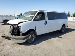 Salvage cars for sale from Copart Bakersfield, CA: 2003 Chevrolet Express G3500