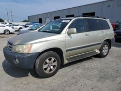 Toyota Highlander Vehiculos salvage en venta: 2003 Toyota Highlander Limited