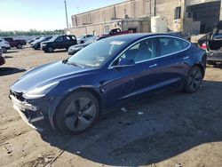 Salvage cars for sale from Copart Fredericksburg, VA: 2018 Tesla Model 3