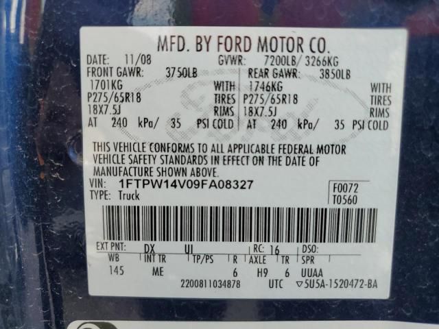 2009 Ford F150 Supercrew