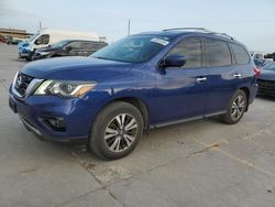 Nissan salvage cars for sale: 2017 Nissan Pathfinder S