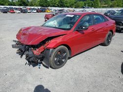 Salvage cars for sale from Copart Grantville, PA: 2021 Hyundai Elantra SEL