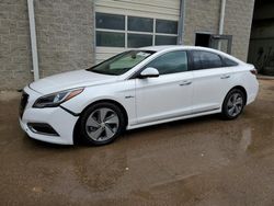 Salvage cars for sale from Copart Sandston, VA: 2017 Hyundai Sonata Hybrid