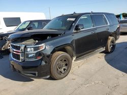 Chevrolet Tahoe salvage cars for sale: 2016 Chevrolet Tahoe Police