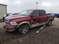 Dodge 1500 salvage cars for sale: 2013 Dodge RAM 1500 Longhorn