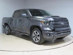 Salvage cars for sale from Copart Colton, CA: 2019 Toyota Tundra Crewmax SR5