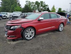 Chevrolet salvage cars for sale: 2014 Chevrolet Impala LTZ