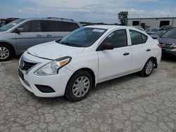 Salvage cars for sale from Copart Kansas City, KS: 2015 Nissan Versa S