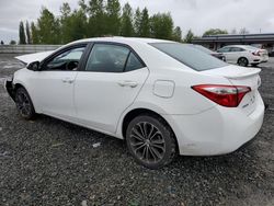 Salvage cars for sale from Copart Arlington, WA: 2016 Toyota Corolla L