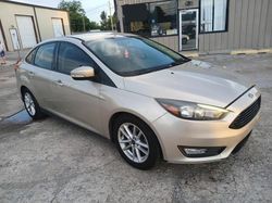 Ford Focus SE salvage cars for sale: 2017 Ford Focus SE