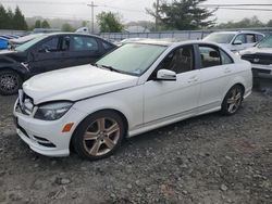 Mercedes-Benz salvage cars for sale: 2011 Mercedes-Benz C 300 4matic
