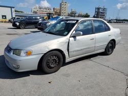 Salvage cars for sale from Copart New Orleans, LA: 2002 Toyota Corolla CE