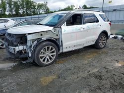 Vehiculos salvage en venta de Copart Spartanburg, SC: 2016 Ford Explorer Limited