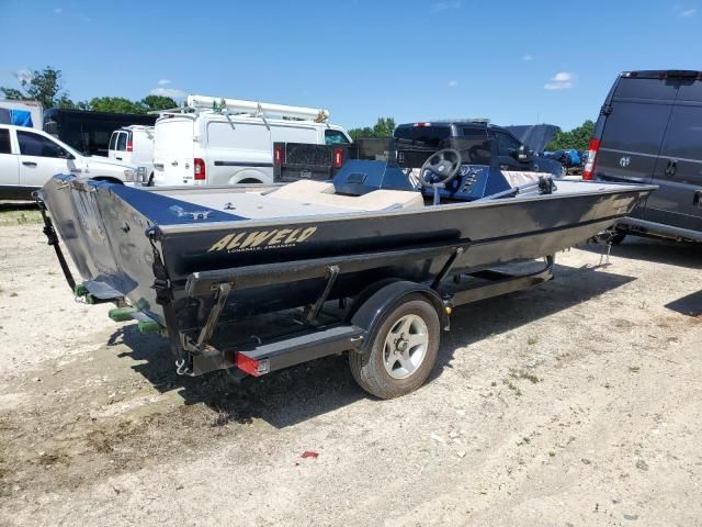 2009 Alweld Boat With Trailer