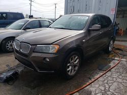 Salvage cars for sale from Copart Chicago Heights, IL: 2011 BMW X3 XDRIVE35I