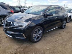 Salvage cars for sale from Copart Elgin, IL: 2019 Acura MDX Technology