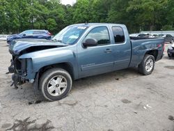 Chevrolet Silverado k1500 lt salvage cars for sale: 2013 Chevrolet Silverado K1500 LT