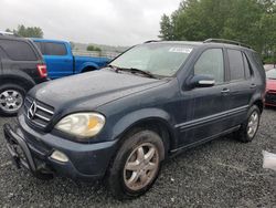 Salvage cars for sale from Copart Colorado Springs, CO: 2002 Mercedes-Benz ML 500