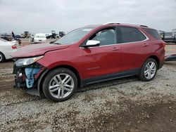 Chevrolet Equinox Premier salvage cars for sale: 2019 Chevrolet Equinox Premier