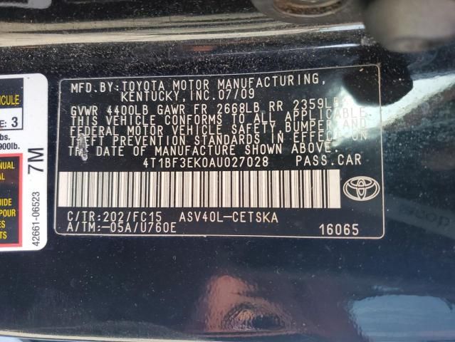 2010 Toyota Camry Base