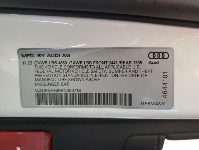 2024 Audi A4 Premium Plus 45